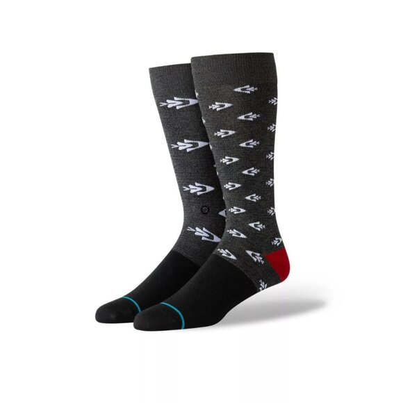 Stance Fishtails Butter Blend Dress Socks Coal Size Large (US 9-12) - Picture 1 of 5